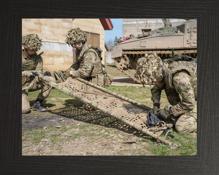 British Army 1 Mercian R-LIFT Stretcher Trial March 2017