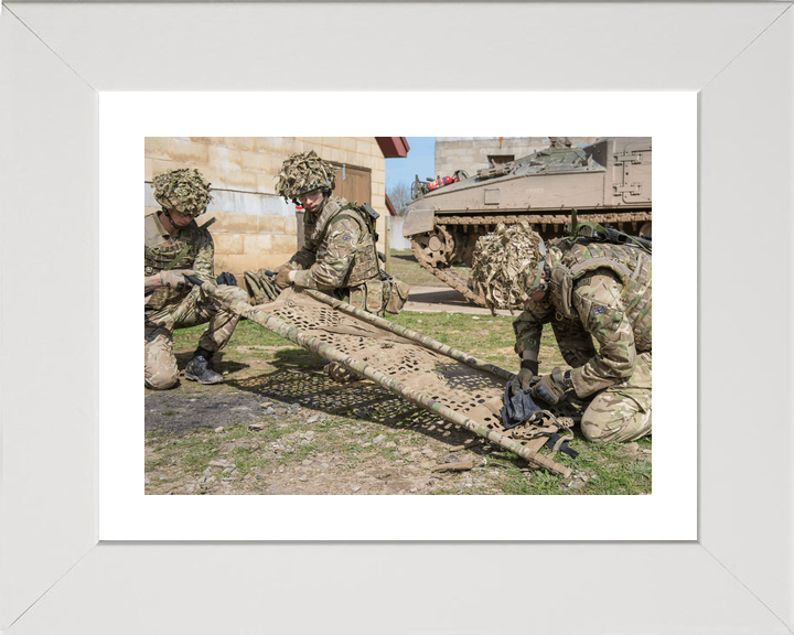 British Army 1 Mercian R-LIFT Stretcher Trial March 2017