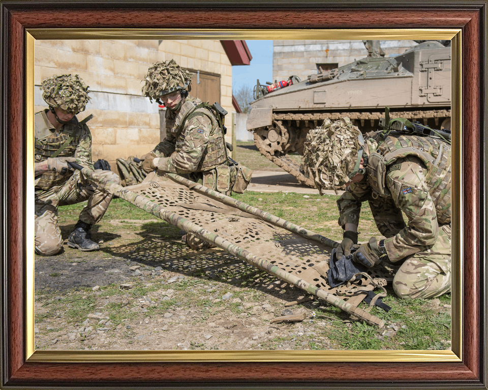 British Army 1 Mercian R-LIFT Stretcher Trial March 2017