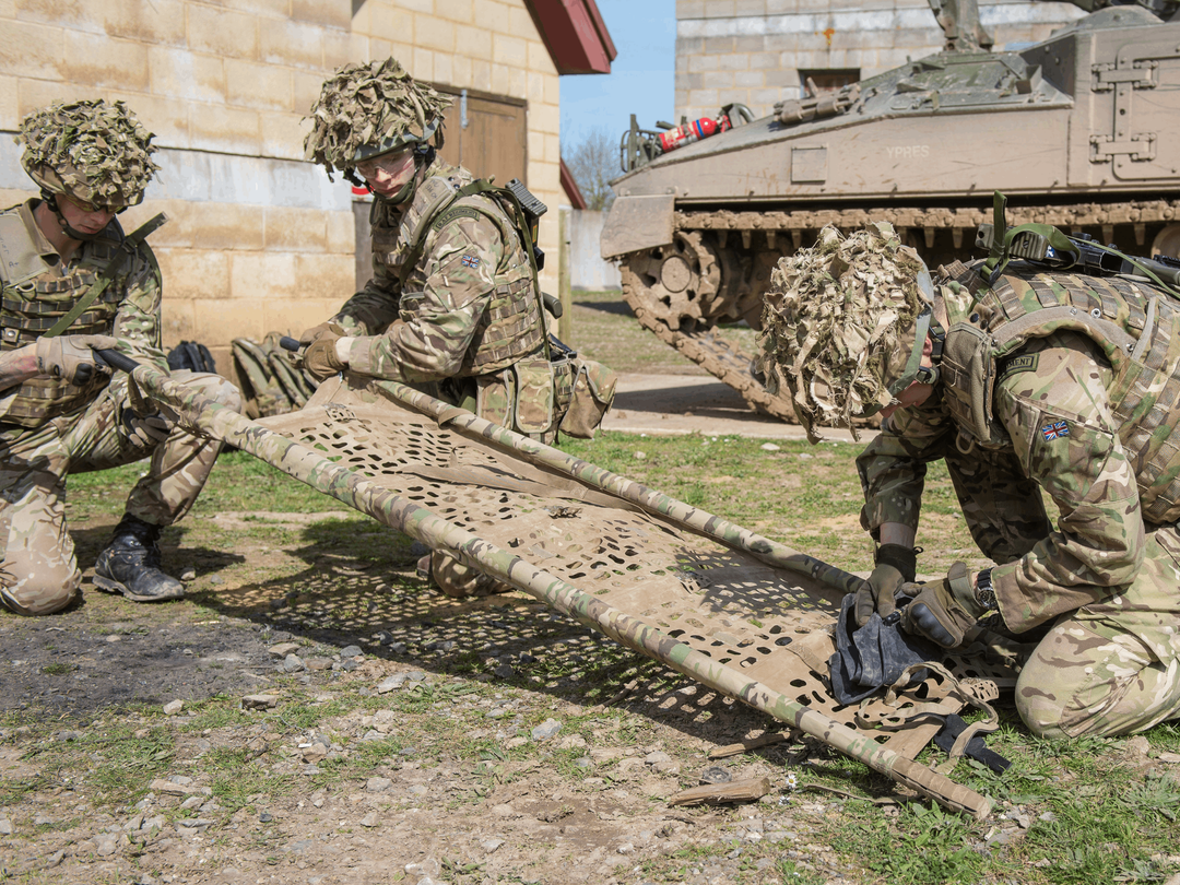British Army 1 Mercian R-LIFT Stretcher Trial March 2017