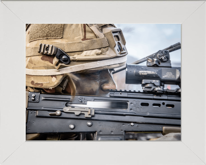 British Army Royal Irish SA80 Close Up Norway November 2018