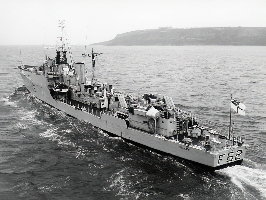 HMS Pellew F62 Blackwood Class Frigate February 1967 Photo Print - Posters, Prints, & Visual Artwork - by Hampshire Prints (image 1 of 9)
