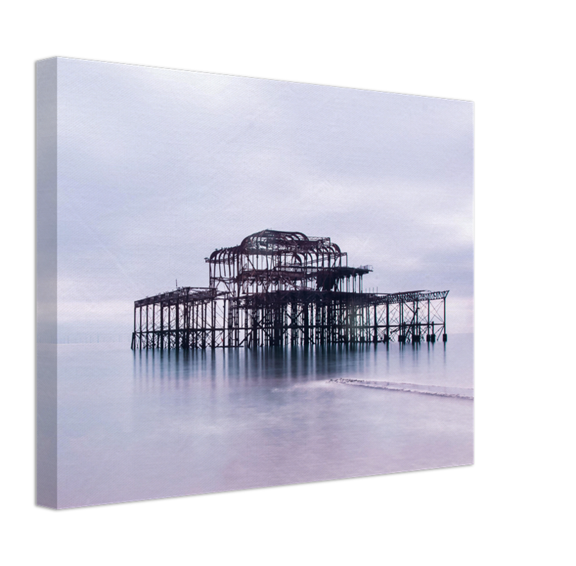 Brighton West Pier Photo Print - Canvas - Framed Photo Print - Hampshire Prints