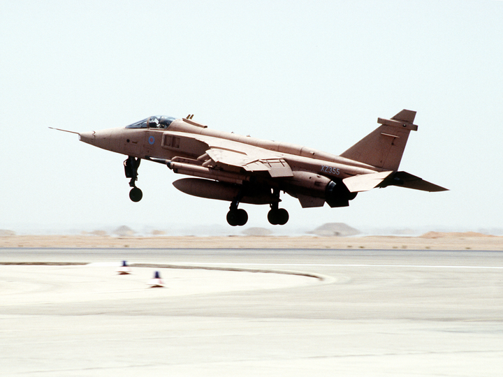 RAF Jaguar GR1 Jet Taking Off Photo Print - Royal Air Force Aircraft Hampshire Prints 6 x 4 No Frame No