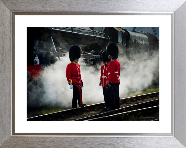 British Army Scots Guards Steam Train York June 2012