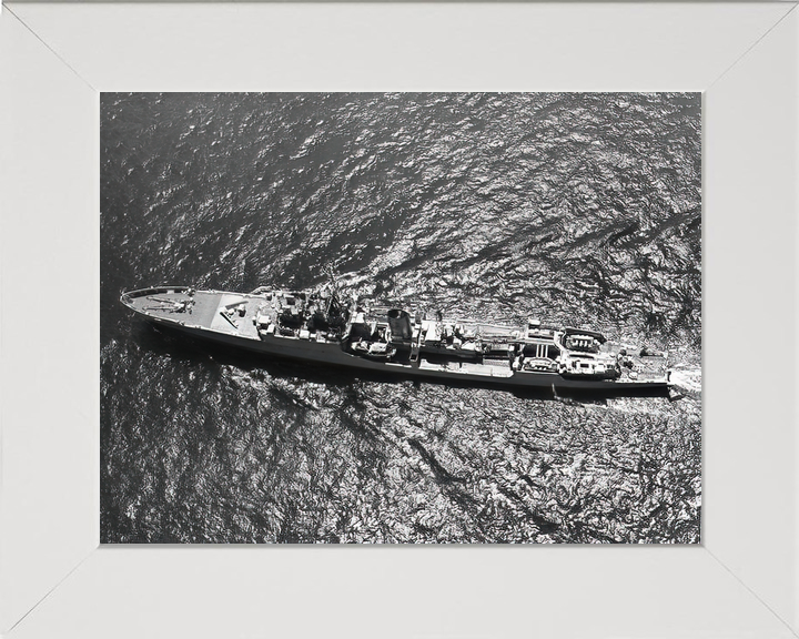 HMS Hardy (F54) Royal Navy Blackwood Class Frigate From Above Photo Print Wall Art Decor - Posters, Prints, & Visual Artwork - by Hampshire Prints (image 5 of 9)