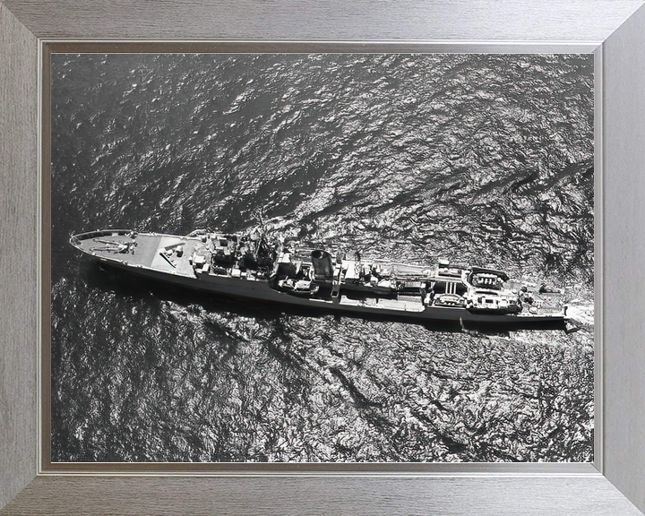 HMS Hardy (F54) Royal Navy Blackwood Class Frigate From Above Photo Print Wall Art Decor - Posters, Prints, & Visual Artwork - by Hampshire Prints (image 7 of 9)