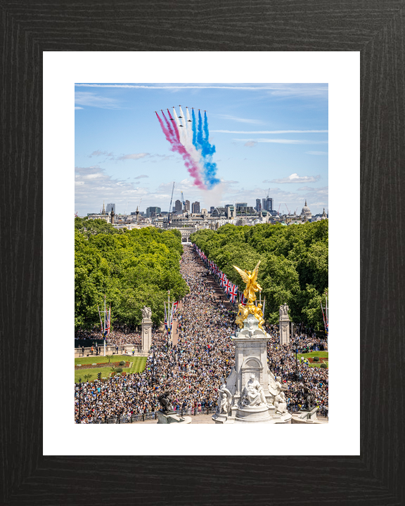 RAF Red Arrows Flyover The Mall London 2026 Photo Print - Posters, Prints, & Visual Artwork - by Hampshire Prints (image 2 of 9)
