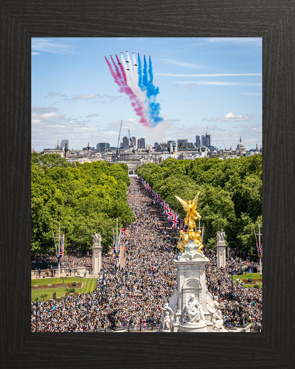 RAF Red Arrows Flyover The Mall London 2026 Photo Print - Posters, Prints, & Visual Artwork - by Hampshire Prints (image 3 of 9)