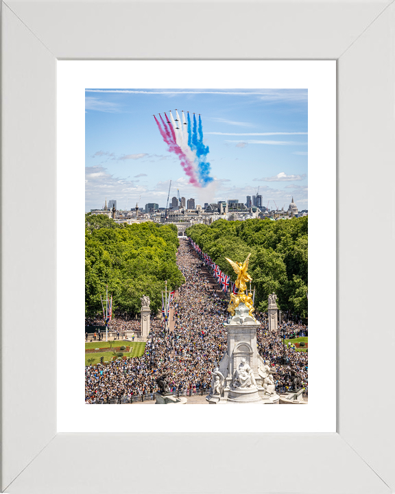 RAF Red Arrows Flyover The Mall London 2026 Photo Print - Posters, Prints, & Visual Artwork - by Hampshire Prints (image 4 of 9)