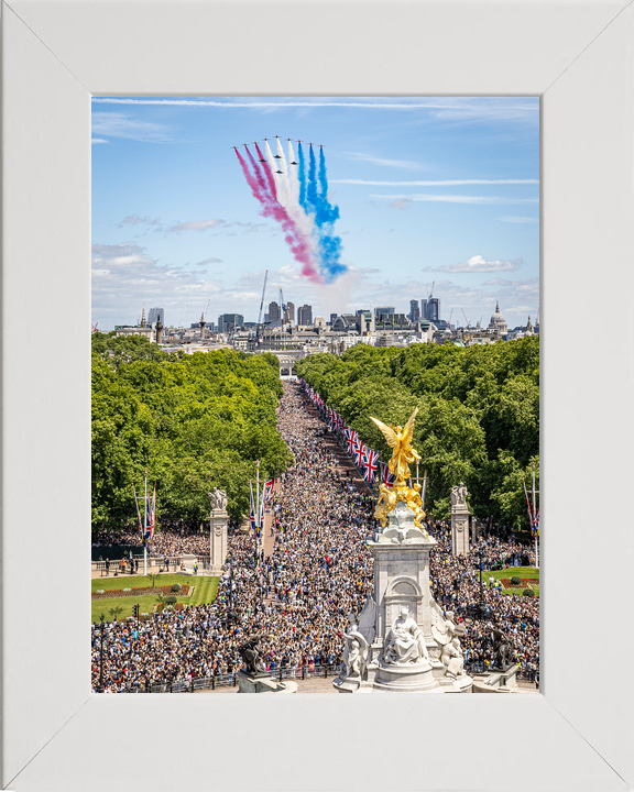 RAF Red Arrows Flyover The Mall London 2026 Photo Print - Posters, Prints, & Visual Artwork - by Hampshire Prints (image 5 of 9)