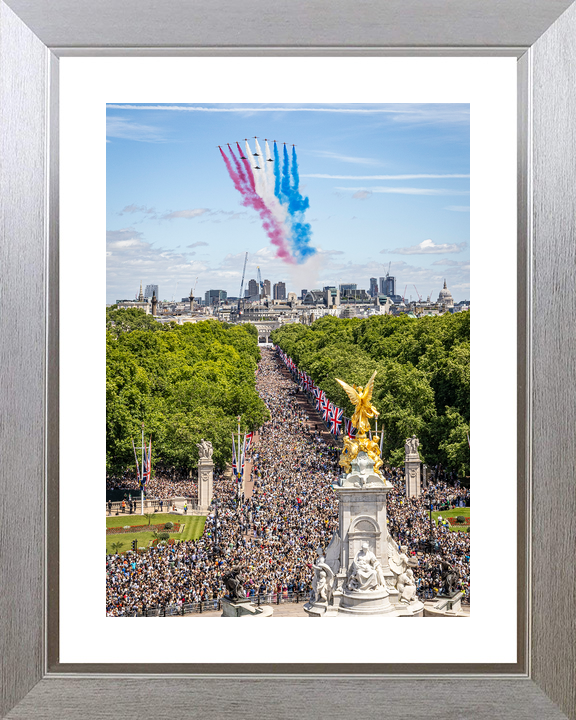 RAF Red Arrows Flyover The Mall London 2026 Photo Print - Posters, Prints, & Visual Artwork - by Hampshire Prints (image 6 of 9)
