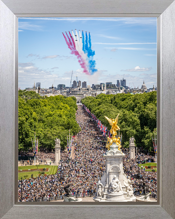RAF Red Arrows Flyover The Mall London 2026 Photo Print - Posters, Prints, & Visual Artwork - by Hampshire Prints (image 7 of 9)