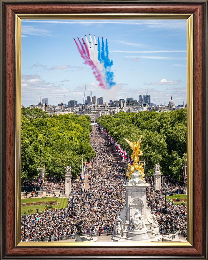RAF Red Arrows Flyover The Mall London 2026 Photo Print - Posters, Prints, & Visual Artwork - by Hampshire Prints (image 9 of 9)