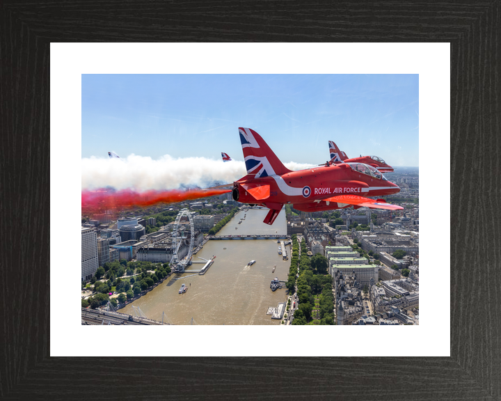 RAF Red Arrows Flyover The River Thames 2026 Photo Print - Posters, Prints, & Visual Artwork - by Hampshire Prints (image 2 of 9)