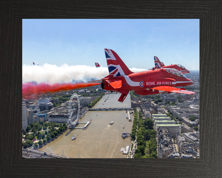 RAF Red Arrows Flyover The River Thames 2026 Photo Print - Posters, Prints, & Visual Artwork - by Hampshire Prints (image 3 of 9)