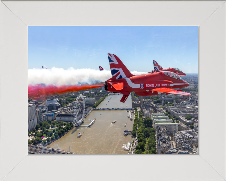 RAF Red Arrows Flyover The River Thames 2026 Photo Print - Posters, Prints, & Visual Artwork - by Hampshire Prints (image 5 of 9)