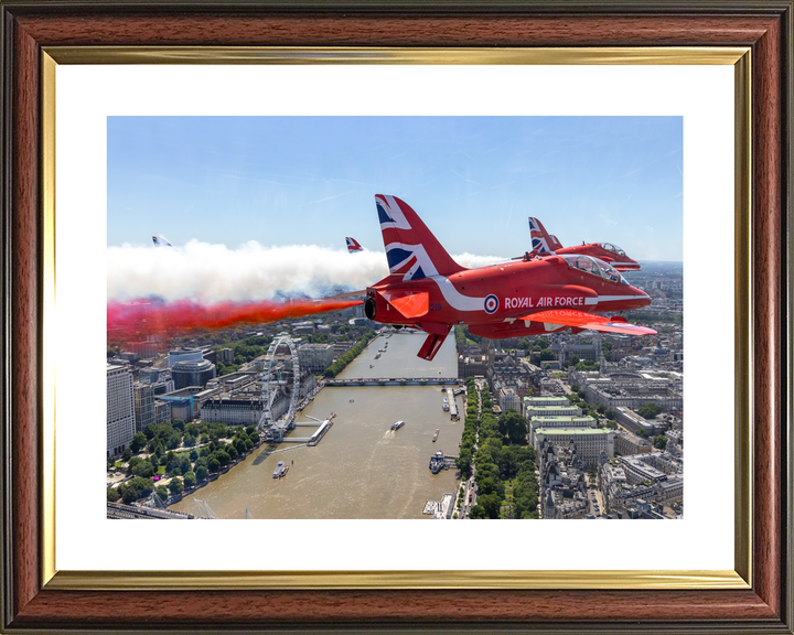 RAF Red Arrows Flyover The River Thames 2026 Photo Print - Posters, Prints, & Visual Artwork - by Hampshire Prints (image 8 of 9)