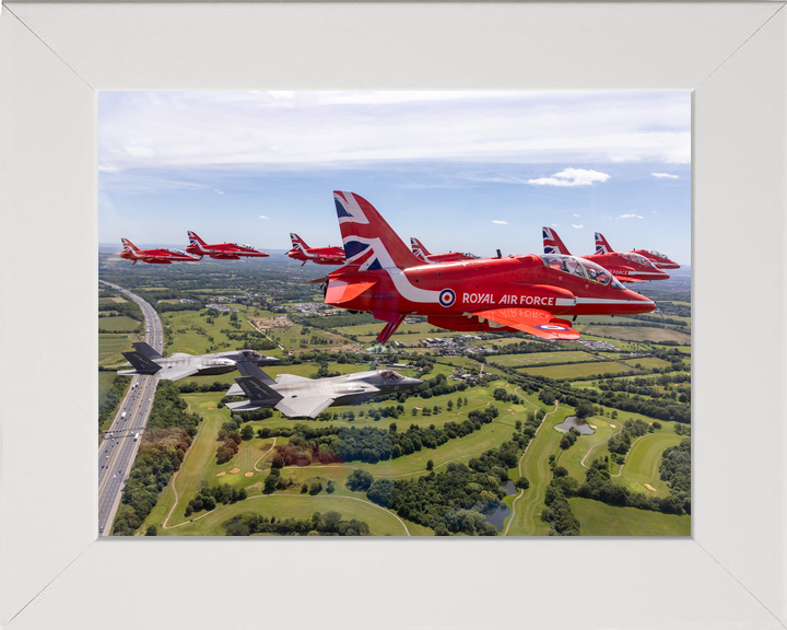 RAF Red Arrows En route to London 2026 Photo Print - Posters, Prints, & Visual Artwork - by Hampshire Prints (image 5 of 9)