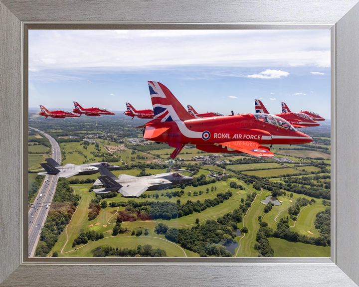 RAF Red Arrows En route to London 2026 Photo Print - Posters, Prints, & Visual Artwork - by Hampshire Prints (image 7 of 9)