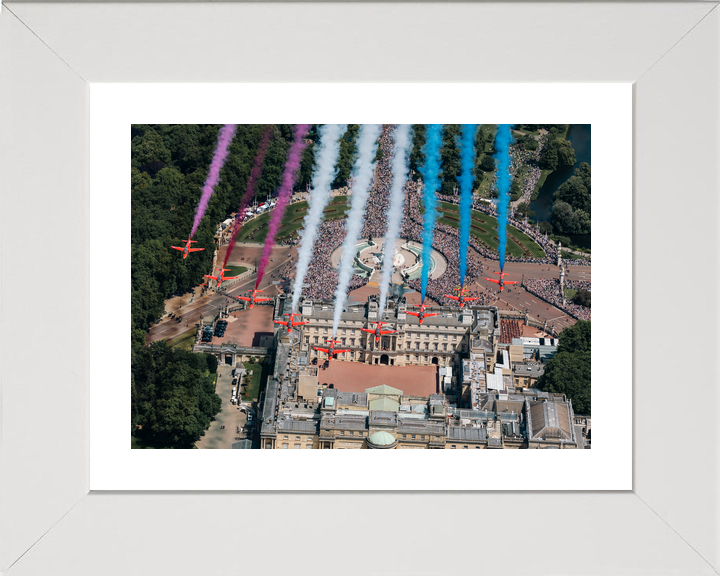 RAF Red Arrows Flyover Buckingham Palace 2026 Photo Print - Posters, Prints, & Visual Artwork - by Hampshire Prints (image 4 of 9)