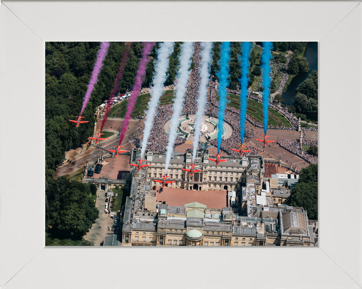 RAF Red Arrows Flyover Buckingham Palace 2026 Photo Print - Posters, Prints, & Visual Artwork - by Hampshire Prints (image 5 of 9)