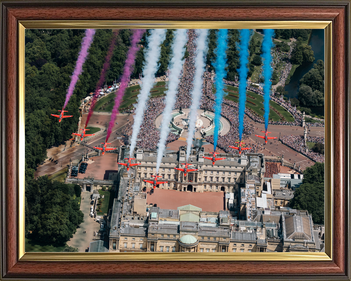 RAF Red Arrows Flyover Buckingham Palace 2026 Photo Print - Posters, Prints, & Visual Artwork - by Hampshire Prints (image 9 of 9)