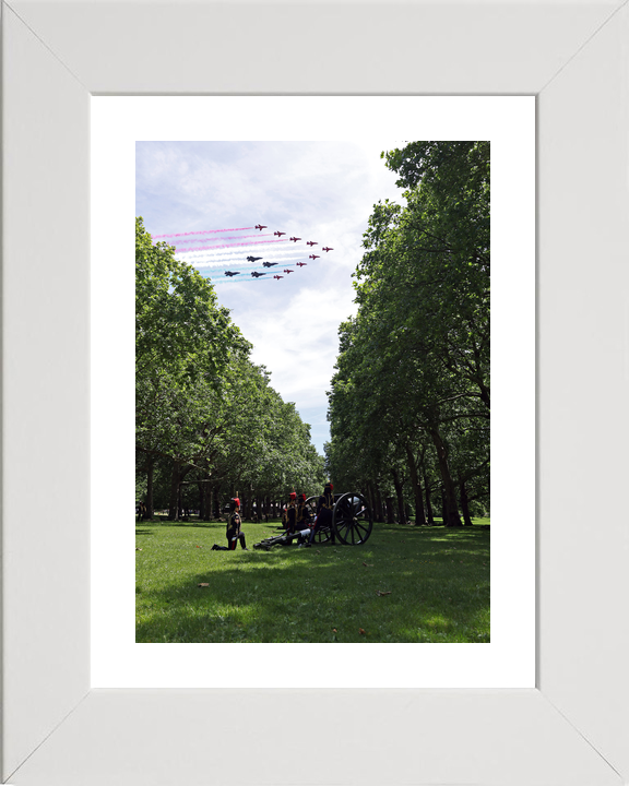 RAF Red Arrows Flyover Green Park London 2026 Photo Print - Posters, Prints, & Visual Artwork - by Hampshire Prints (image 4 of 9)