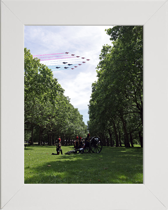 RAF Red Arrows Flyover Green Park London 2026 Photo Print - Posters, Prints, & Visual Artwork - by Hampshire Prints (image 5 of 9)