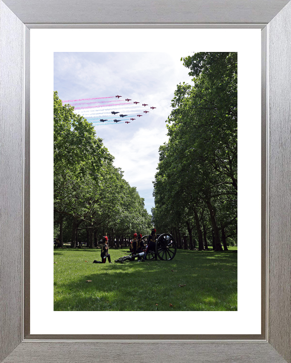 RAF Red Arrows Flyover Green Park London 2026 Photo Print - Posters, Prints, & Visual Artwork - by Hampshire Prints (image 6 of 9)