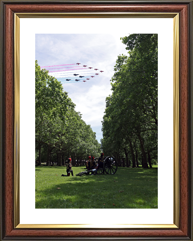 RAF Red Arrows Flyover Green Park London 2026 Photo Print - Posters, Prints, & Visual Artwork - by Hampshire Prints (image 8 of 9)