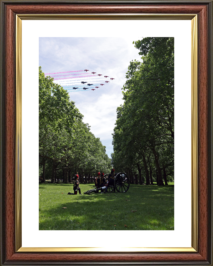 RAF Red Arrows Flyover Green Park London 2026 Photo Print - Posters, Prints, & Visual Artwork - by Hampshire Prints (image 8 of 9)