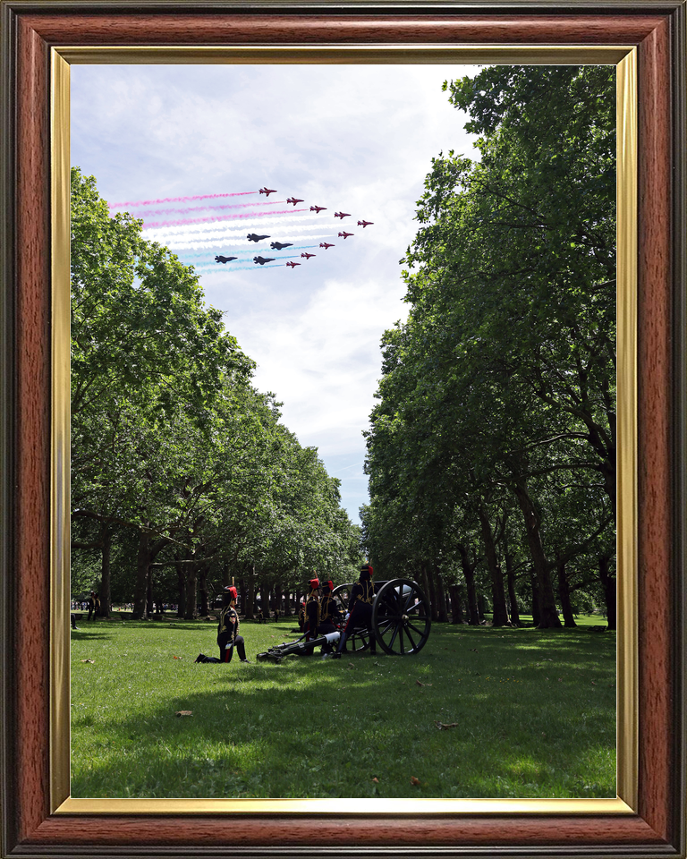 RAF Red Arrows Flyover Green Park London 2026 Photo Print - Posters, Prints, & Visual Artwork - by Hampshire Prints (image 9 of 9)