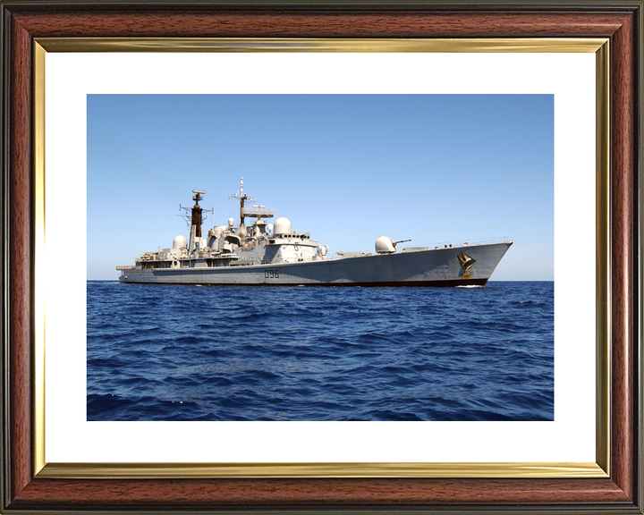 HMS Gloucester (D96) Royal Navy Type 42 Destroyer Low Starboard View Photo Print Wall Art Decor - Posters, Prints, & Visual Artwork - by Hampshire Prints (image 8 of 9)