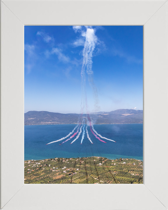 RAF Red Arrows Display Over Greece 2026 Photo Print - Posters, Prints, & Visual Artwork - by Hampshire Prints (image 5 of 9)