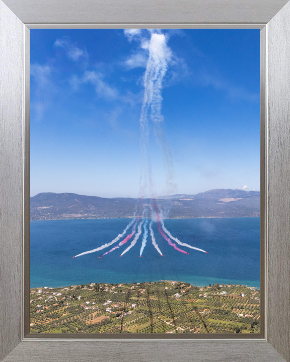RAF Red Arrows Display Over Greece 2026 Photo Print - Posters, Prints, & Visual Artwork - by Hampshire Prints (image 7 of 9)