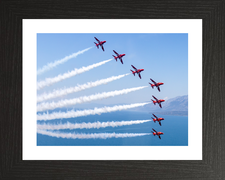 RAF Red Arrows In Formation Over Greece 2026 Photo Print - Posters, Prints, & Visual Artwork - by Hampshire Prints (image 2 of 9)