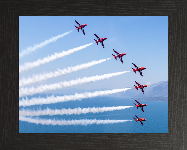 RAF Red Arrows In Formation Over Greece 2026 Photo Print - Posters, Prints, & Visual Artwork - by Hampshire Prints (image 3 of 9)