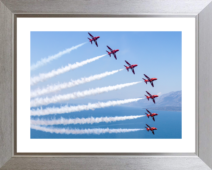 RAF Red Arrows In Formation Over Greece 2026 Photo Print - Posters, Prints, & Visual Artwork - by Hampshire Prints (image 6 of 9)