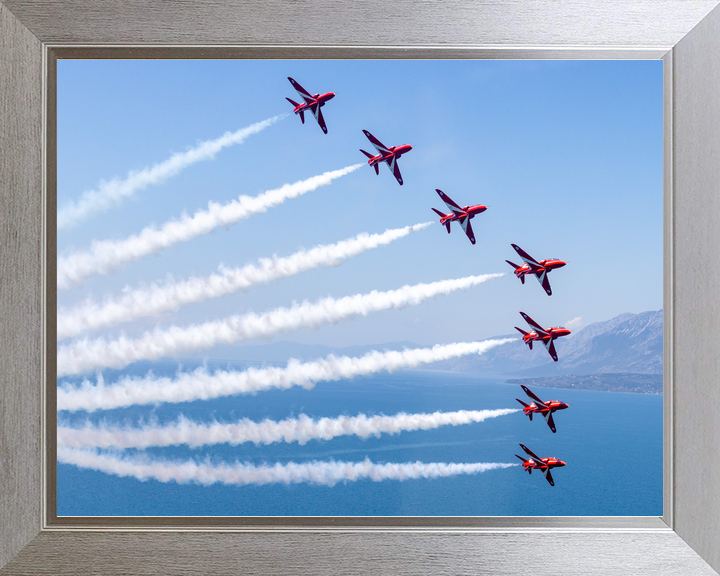 RAF Red Arrows In Formation Over Greece 2026 Photo Print - Posters, Prints, & Visual Artwork - by Hampshire Prints (image 7 of 9)