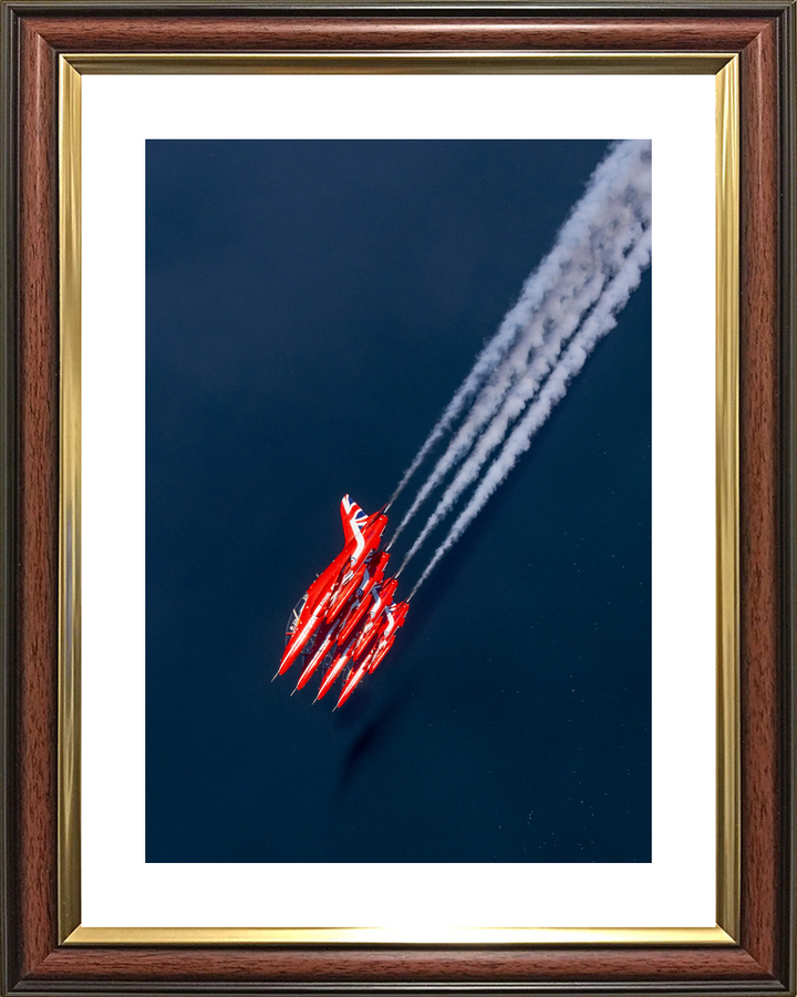 RAF Red Arrows In Close Formation Greece 2026 Photo Print - Posters, Prints, & Visual Artwork - by Hampshire Prints (image 8 of 9)