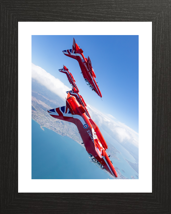 RAF Red Arrows Fly Inverted Over Greece 2026 Photo Print - Posters, Prints, & Visual Artwork - by Hampshire Prints (image 2 of 9)