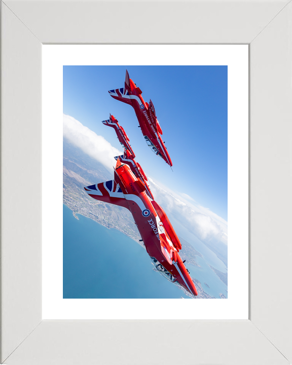 RAF Red Arrows Fly Inverted Over Greece 2026 Photo Print - Posters, Prints, & Visual Artwork - by Hampshire Prints (image 4 of 9)