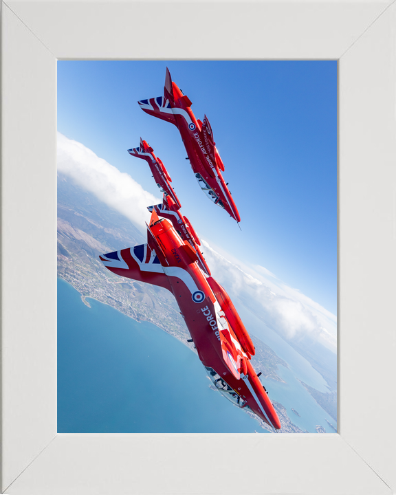 RAF Red Arrows Fly Inverted Over Greece 2026 Photo Print - Posters, Prints, & Visual Artwork - by Hampshire Prints (image 5 of 9)