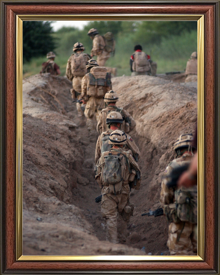 British Army 1 Royal Welsh Patrol Op Chakush July 2007