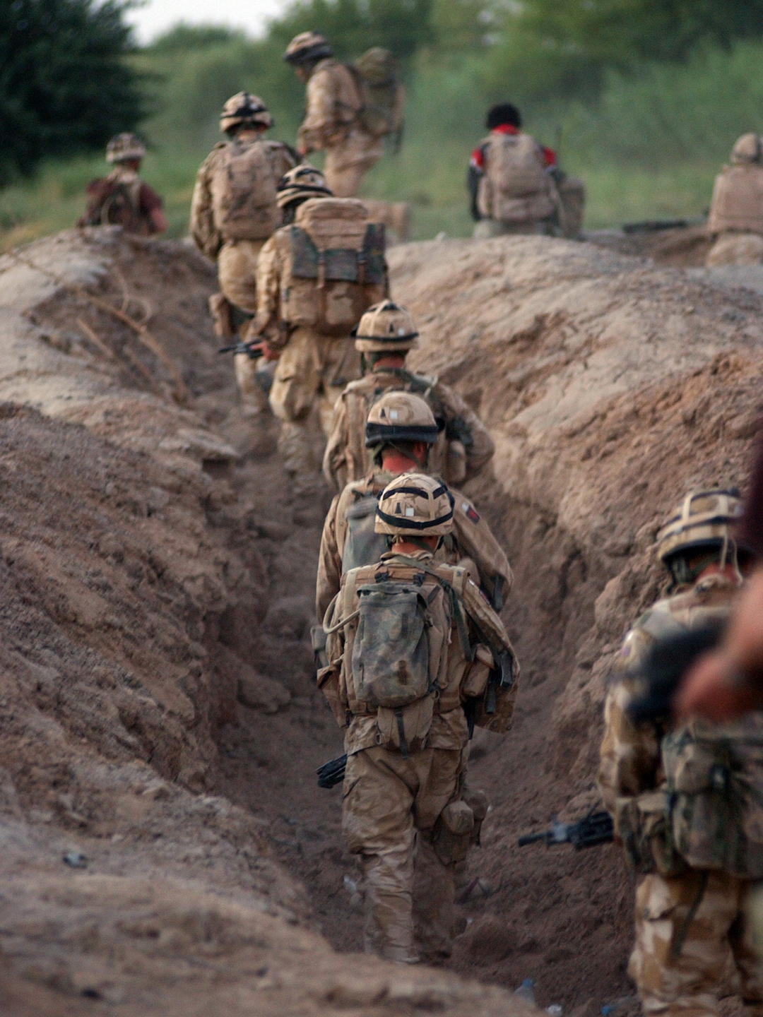 British Army 1 Royal Welsh Patrol Op Chakush July 2007