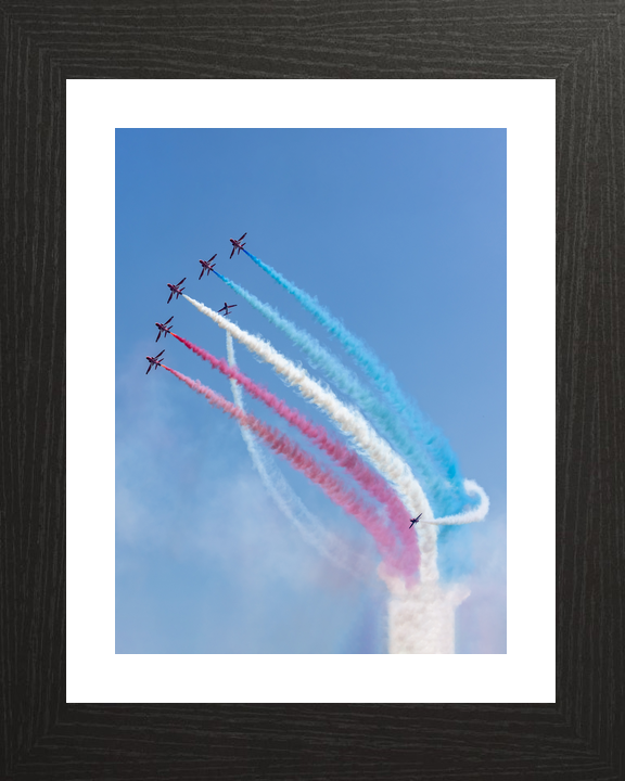 RAF Red Arrows Displaying Over Greece 2026 Photo Print - Posters, Prints, & Visual Artwork - by Hampshire Prints (image 2 of 9)