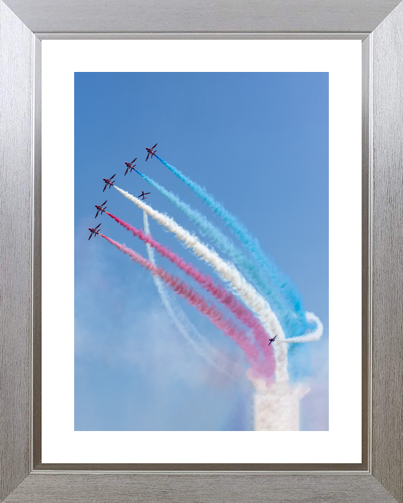 RAF Red Arrows Displaying Over Greece 2026 Photo Print - Posters, Prints, & Visual Artwork - by Hampshire Prints (image 6 of 9)