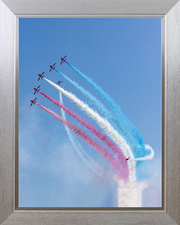 RAF Red Arrows Displaying Over Greece 2026 Photo Print - Posters, Prints, & Visual Artwork - by Hampshire Prints (image 7 of 9)