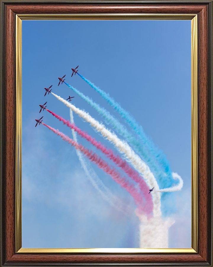 RAF Red Arrows Displaying Over Greece 2026 Photo Print - Posters, Prints, & Visual Artwork - by Hampshire Prints (image 9 of 9)